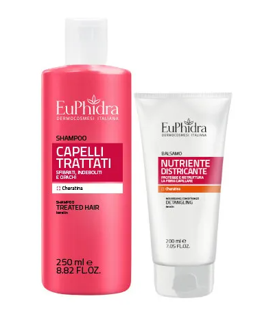 EUPHIDRA SHAMPOO CAPELLI TRATTATI + BALSAMO NUTRIENTE
